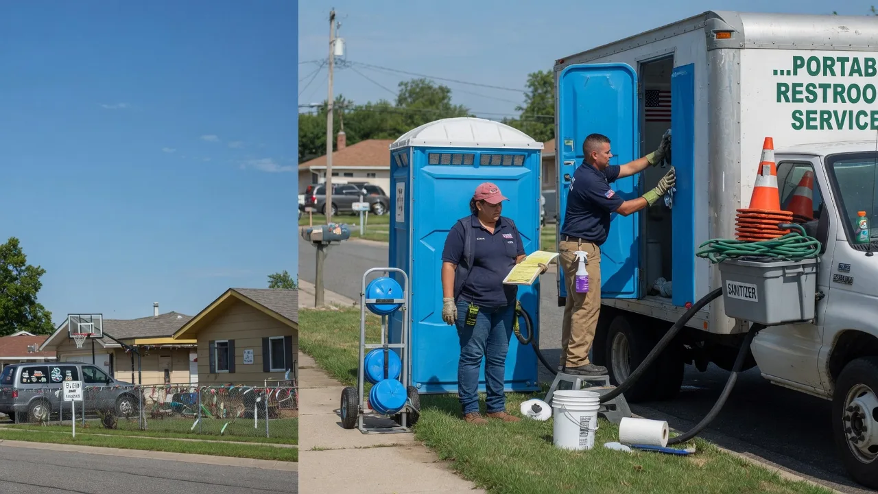 Portable Toilet Rental in Stringtown, OK near me
